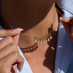 Seraphina Dewdrop Necklace by Lucy Luna Jewellery, alternate view 2