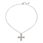 Divina Ribbed Cross by Lucy Luna Jewellery, alternate view 6