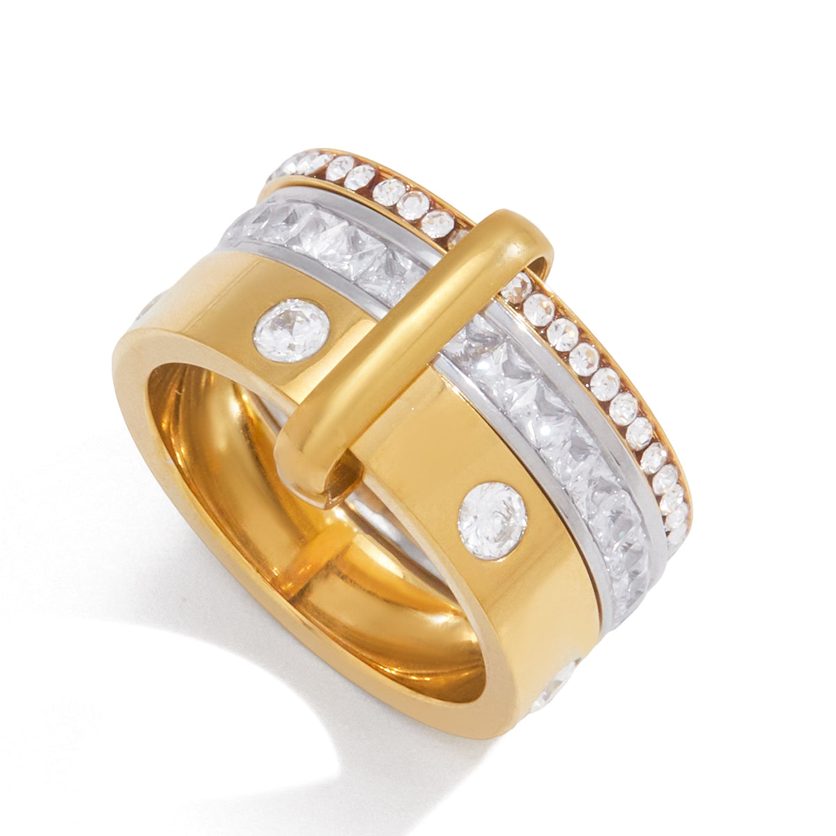 Sierra Stack Ring by Lucy Luna Jewellery