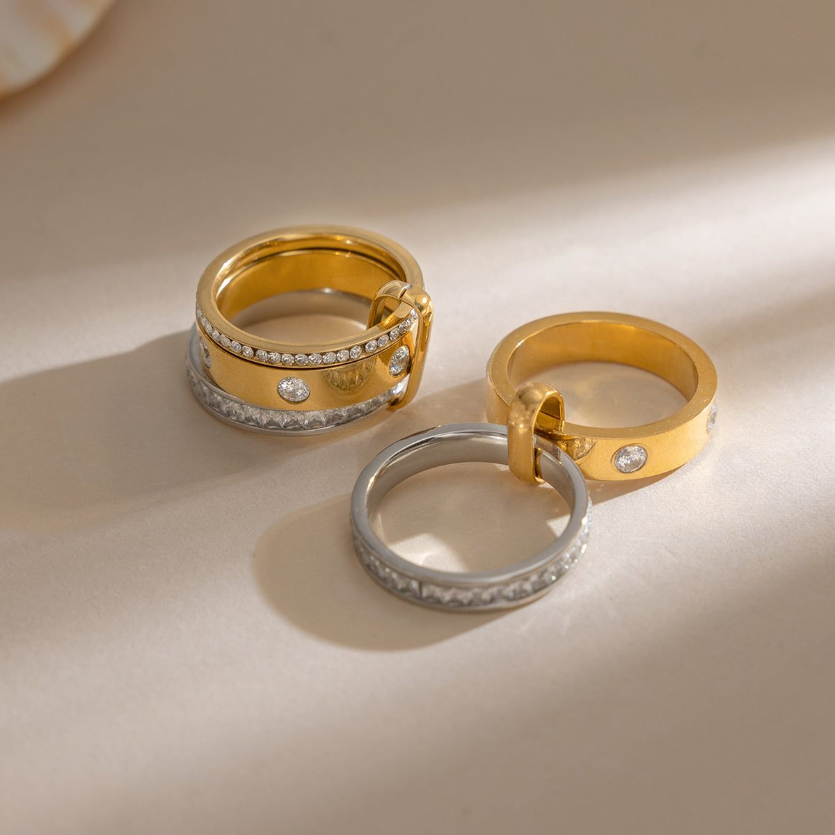 Sierra Stack Ring by Lucy Luna Jewellery, alternate view 8