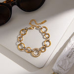 Sora Mixed-Link Bracelet by Lucy Luna Jewellery, alternate view 3