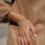 Sora Mixed-Link Bracelet by Lucy Luna Jewellery, alternate view 4