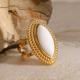 Alba Marquise Ring by Lucy Luna Jewellery, alternate view 4