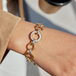 Sora Mixed-Link Bracelet by Lucy Luna Jewellery, alternate view 6