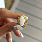 Alba Marquise Ring by Lucy Luna Jewellery, alternate view 3