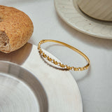 Genevieve Love Bangle by Lucy Luna Jewellery, alternate view 2