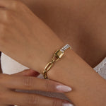 Margot Hybrid Bracelet by Lucy Luna Jewellery, alternate view 2
