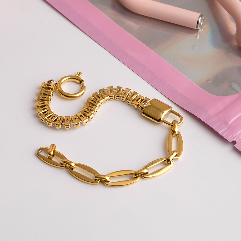 Margot Hybrid Bracelet by Lucy Luna Jewellery, alternate view 4