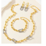 Lottie Gold Necklace by Lucy Luna Jewellery