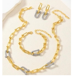 Lottie Gold Necklace by Lucy Luna Jewellery