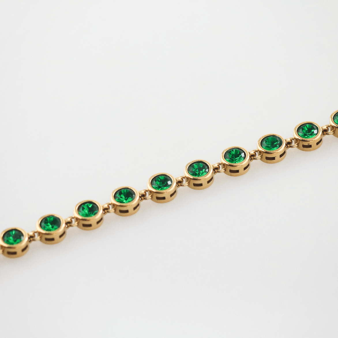 Emerald Cove Bracelet by Lucy Luna Jewellery, alternate view 3