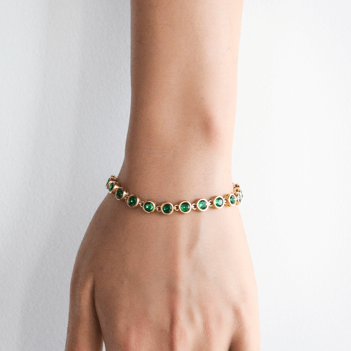 Emerald Cove Bracelet by Lucy Luna Jewellery, alternate view 5